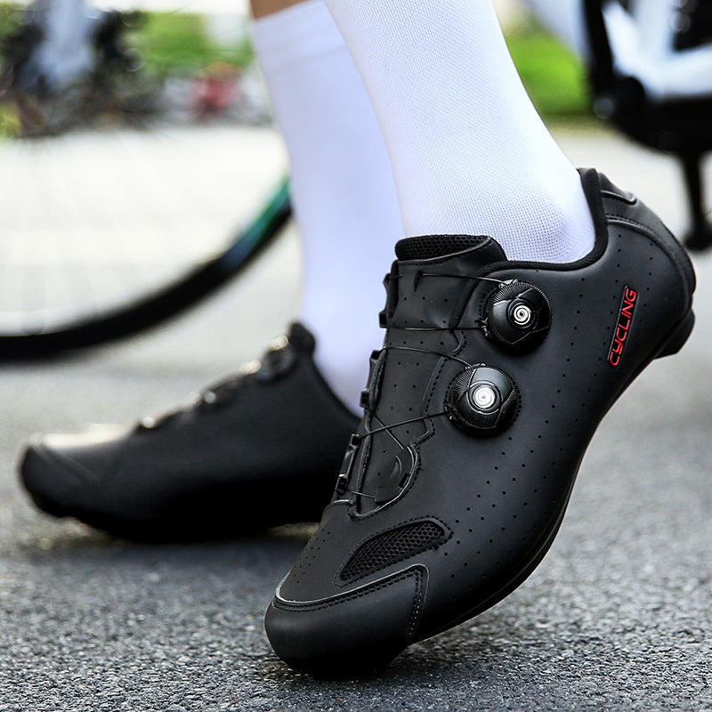 Cross-border New Lockless Cycling Shoes Hard Bottom Road Car Lock Shoes suit Bicycle Shoes Outdoor Mountain Bike Bike Shoes