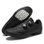 2025 New Road Car Lock Shoes Hard Bottom Breathable Bicycle Shoes Men's Mountain Bike Lock Shoes Lockless Cycling Shoes Power-assisted