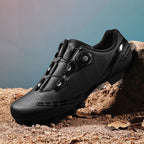 2025 New Road Bike Lock Shoe Set Hard-Soled Bicycle Shoes Lockless Cycling Shoes Power-Assisted Mountain Bike Lock Shoes for Men
