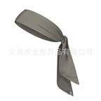Men's and Women's Sports Hair Band Sweat Absorbent Headband Breathable Quick-drying Hair Band Solid Color Tennis Headband Strap Pirate Headband