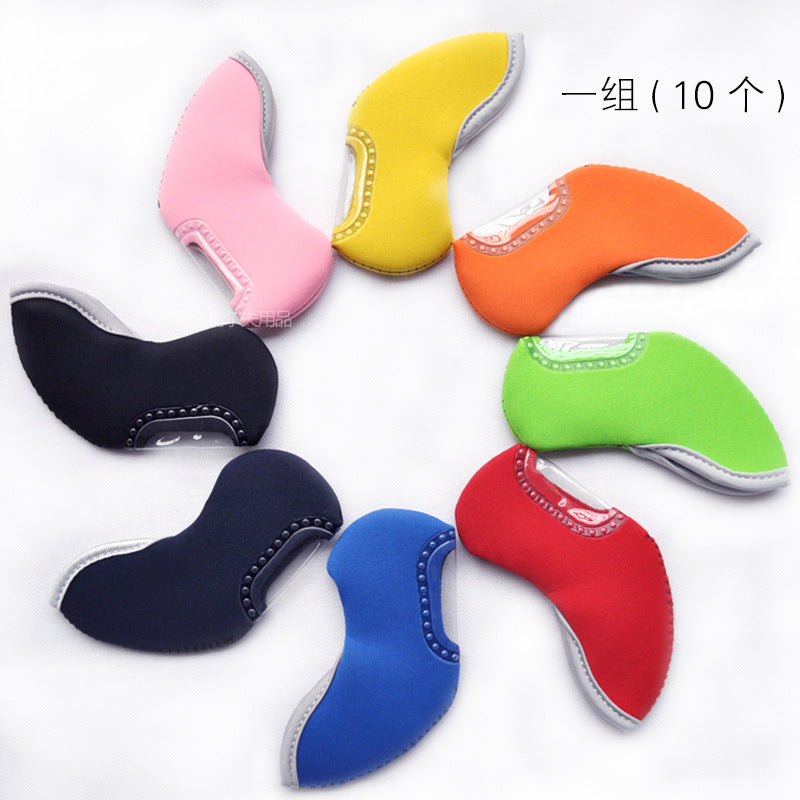 New golf iron club cap cover diving material universal rod cover 13 colors for 10/group