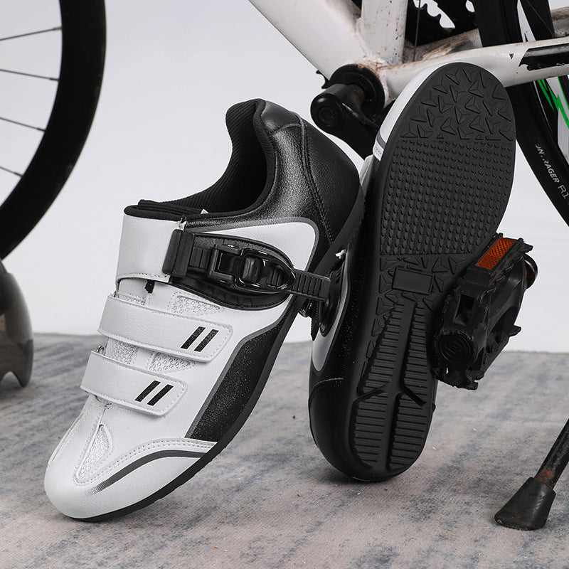 Cross-Border Foreign Trade Bicycle Shoes, Cycling Shoes, Men's and Women's Road Bike Lock Shoes, Mountain Bike Power-Assisted Shoes, Hard Sole Wholesale