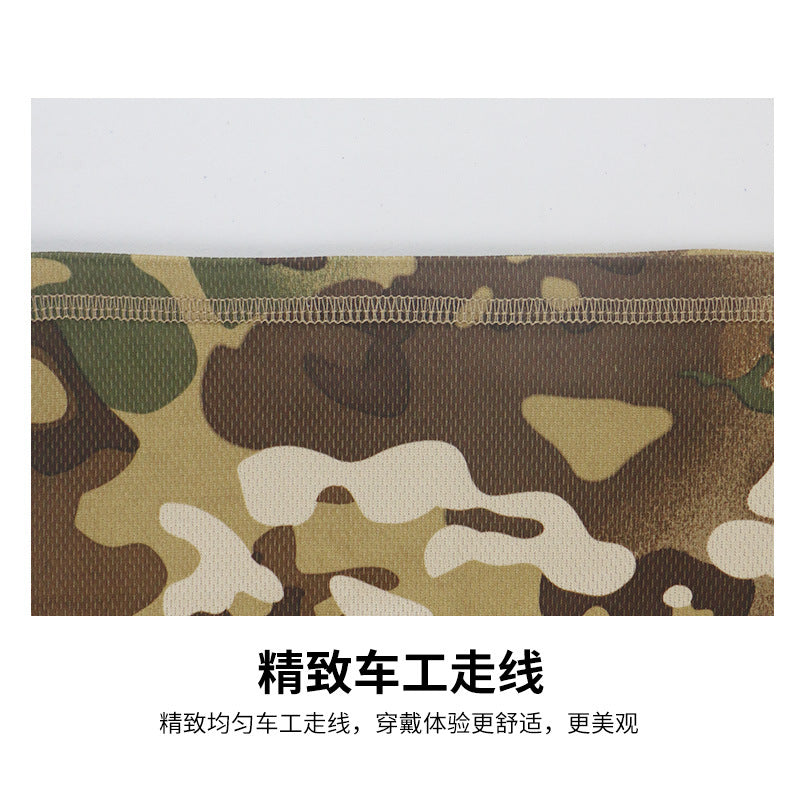 Thin Riding Mask Outdoor Camouflage Multifunctional Magic Headscarf Breathable Sweat Absorbing Neck Mesh Scarf Cross Border
