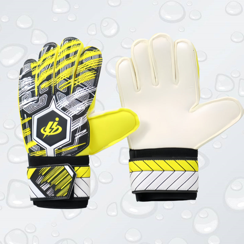 Football goalkeeper gloves children's adult training game thickened latex wear-resistant fingerguard manufacturers supply