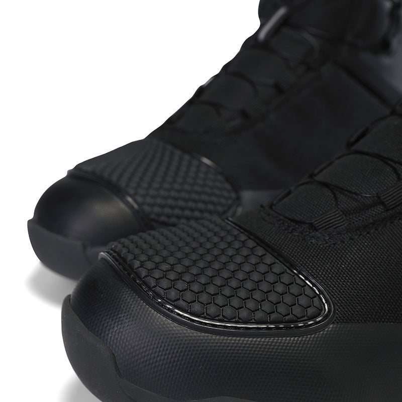 Cross-Border Waterproof Mesh Motorcycle Shoes, Mesh Surface Off-Road Men's and Women's Rally Riding Shoes, Motorcycle Gear, Summer Breathable