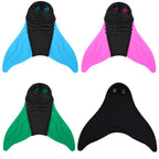 Factory direct supply Net Red new single flippers adult children flippers mermaid conjoined flippers swimming equipment