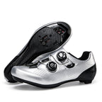 Cross-border New Road Car Lock Shoes Hard Bottom Bike Shoes suit Breathable Lockless Cycling Shoes Men's Mountain Bicycle Shoes
