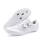 2025 New Summer Bag-Soled Road Bike Lock Shoe Set for Men Breathable Seamless Lock-Free Cycling Shoes Nylon Hard Sole