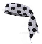 Men's and Women's Sports Hair Band Sweat Absorbent Headband Breathable Quick-drying Hair Band Solid Color Tennis Headband Strap Pirate Headband