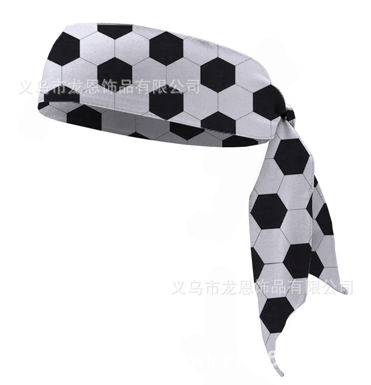 Men's and Women's Sports Hair Band Sweat Absorbent Headband Breathable Quick-drying Hair Band Solid Color Tennis Headband Strap Pirate Headband