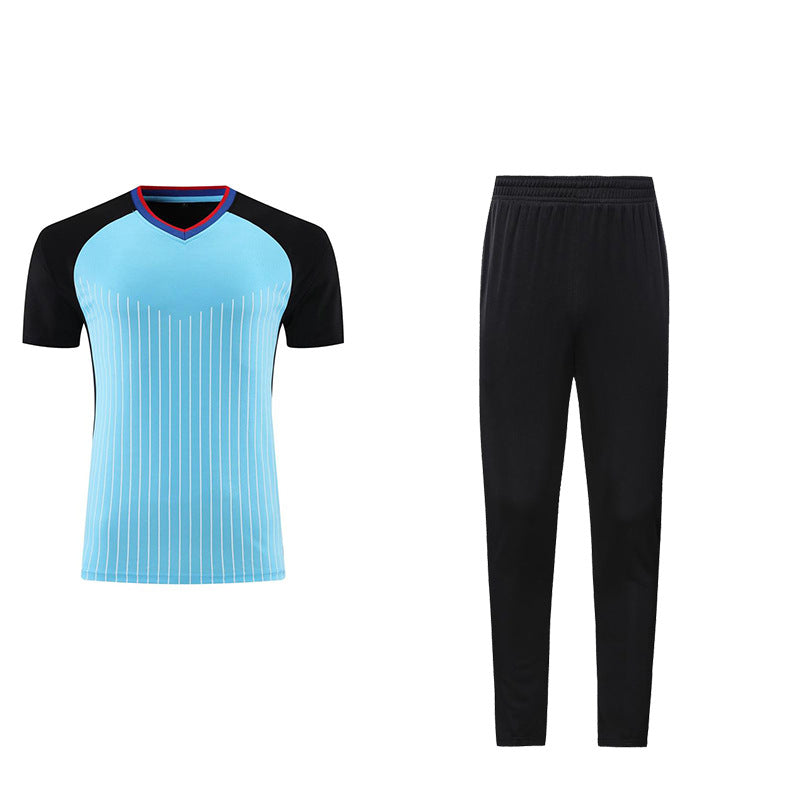 Quick-drying match basketball referee clothes top sweat-absorbent breathable football referee clothes volleyball coach clothes suit short sleeve pass
