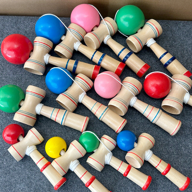 Sword Jade Skill Ball kendama Sword Jade Professional Introduction Jade Sword Sun Moon Ball Log Beginner Soul Competitive Toy
