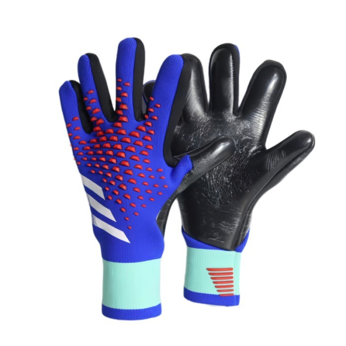 Factory Supply New Football Goalkeeper Gloves Thickened Non-Slip Latex Goalkeeper Gloves Children's Adult Gloves