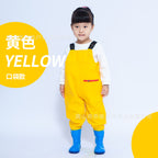 Ganhai Equipment Children's Playing Water Suit Wading Waterproof Pants Kindergarten Beach Fish Strap Rain Shoes Water Pants