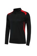 Autumn and Winter adult jersey competition team class uniform children's half zipper football uniform training uniform suit printed