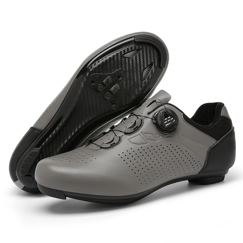 Bicycle Shoes, Cycling Shoes, Men's and Women's Road Bike Lock Shoes, Mountain Bike Assist Shoes, Hard-Soled, Lightweight, Breathable, Outdoor