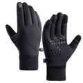 Winter Fleece-Lined Gloves, Windproof, Waterproof, Thickened and Warm, Touchscreen-Compatible, Non-Slip Gloves, Ample Stock, Available for Dropshipping
