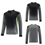 2025 football goalkeeper suit suit men's and women's competition dragon gate suit cross-border foreign trade children's competition breathable long sleeve summer