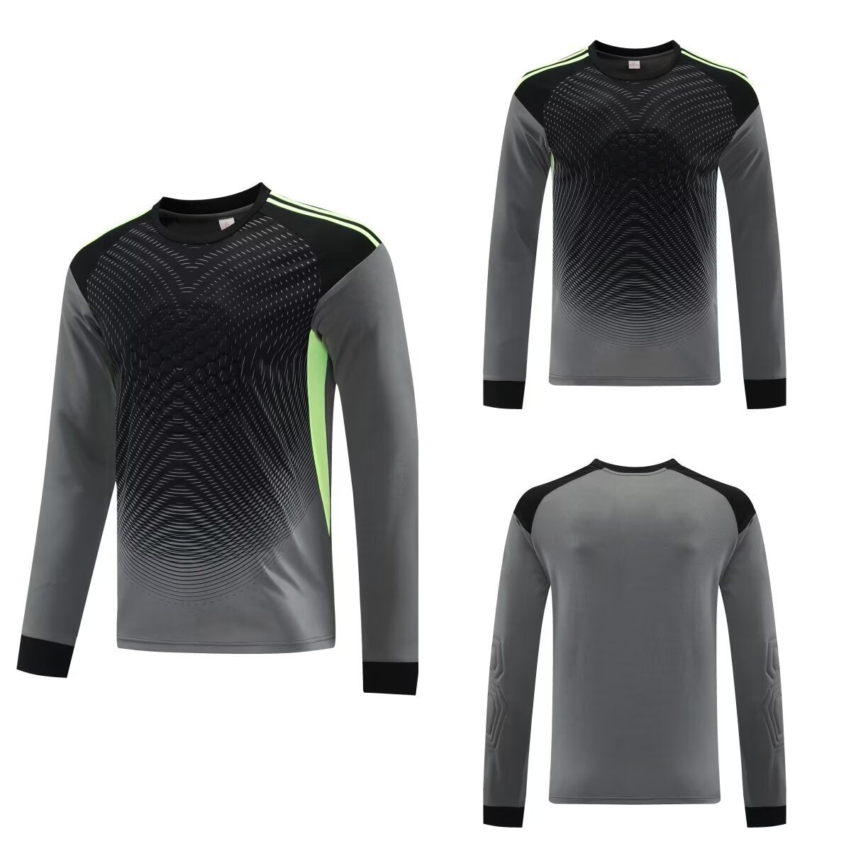 2025 football goalkeeper suit suit men's and women's competition dragon gate suit cross-border foreign trade children's competition breathable long sleeve summer