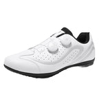 2025 New Road Car Lock Shoes Hard Bottom Breathable Bicycle Shoes Men's Mountain Bike Lock Shoes Lockless Cycling Shoes Power-assisted