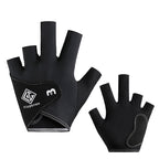 Five-Finger Billiard Gloves Breathable Wear-Resistant Single Non-Slip Half-Finger Lightweight Snooker Gloves for Unisex
