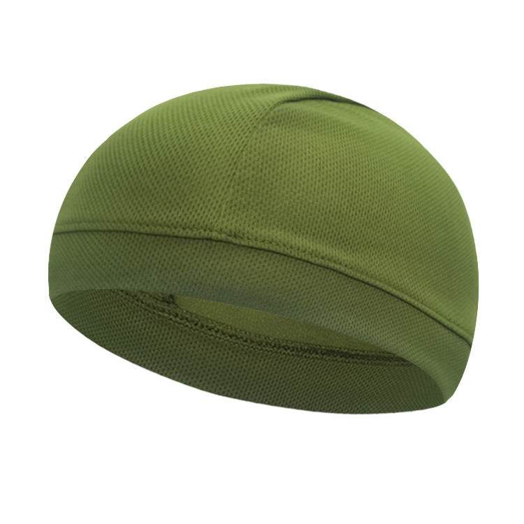 Cycling Hat Outdoor Sports Ice Silk Cool Sun Cover Mesh Breathable Quick-drying Hat Helmet Lining Inner Cap