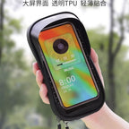 Cross-Mirror Bicycle Front Beam Bag Mountain Road Bike Bag Large Capacity Rainproof and Waterproof Bilateral Bag Outdoor Riding Accessories
