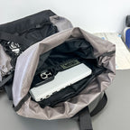 Basketball Bag Can Hold Sneakers, Backpack, Large-Capacity Roll-Top Backpack, Men's Fitness Bag, Student School Bag, Workwear Sports Bag