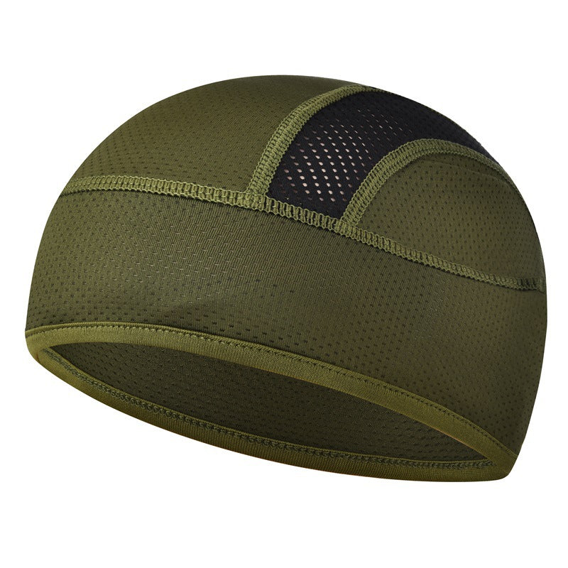 Summer Cycling Cap Mesh Cap Bicycle Motorcycle Helmet Lined Beanie Sweat-Absorbent and Quick-Drying Amazon Hot