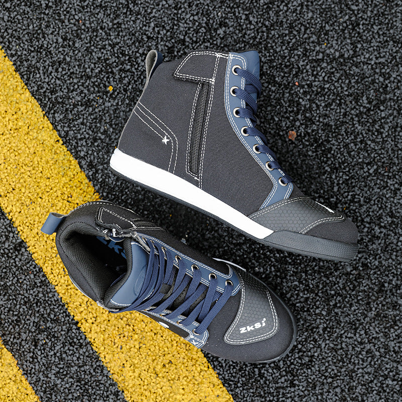 Cross-border motorcycle riding shoes motorcycle boots four seasons breathable anti-fall knight equipment road racing shoes parkour shoes four seasons