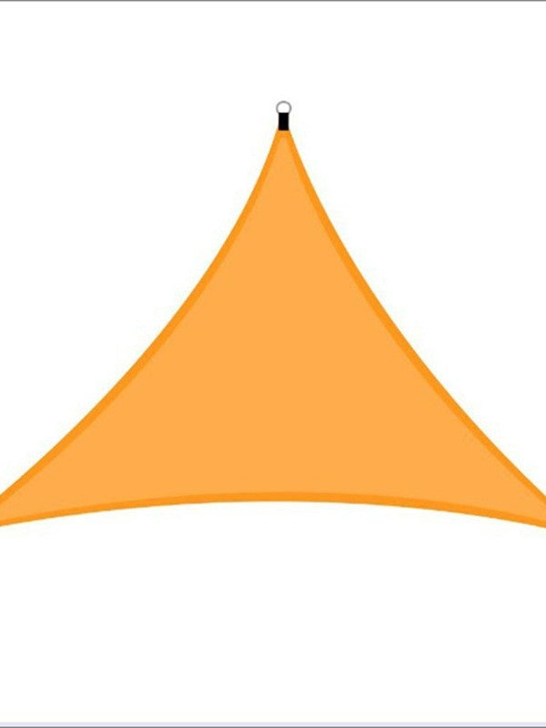 Cross-Border Canopy Tent Large Courtyard Sunshade Outdoor Camping Silver-Coated Triangular Canopy Pergola Awning