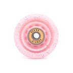 Cross-Border double-row skates transparent color non-luminous wheel four-wheel roller skates sequins pink wheel skateboard Universal