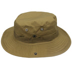 Camouflage Fisherman Hat Summer Hat with Windproof Rope Large Brim Sun Protection Hat Outdoor Hiking Fishing Sun Hat
