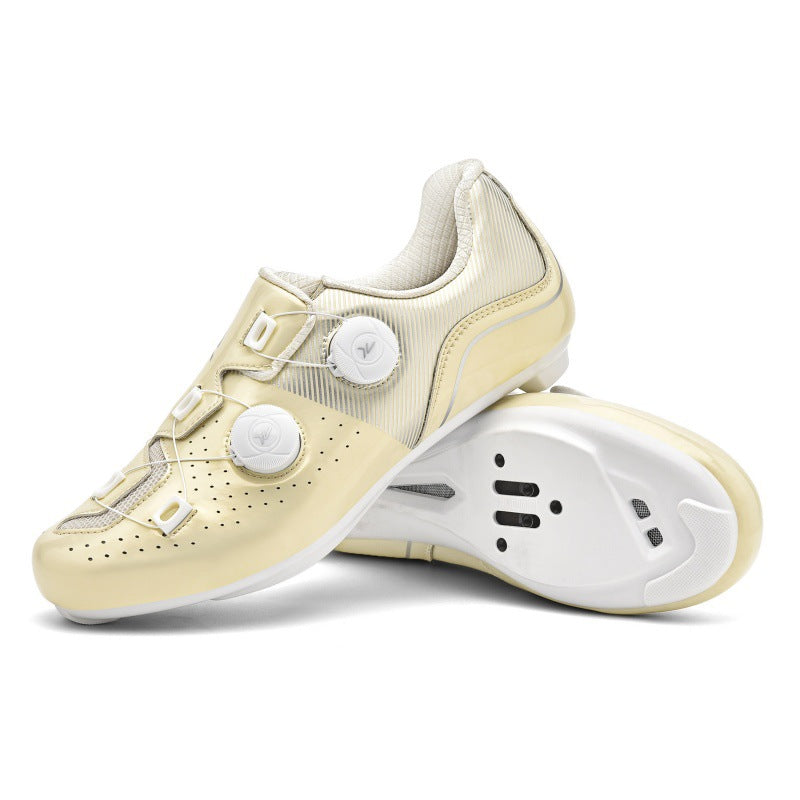Cycling Shoes Outdoor Riding Shoes Non-Lock Rubber Sole Road Sole Mountain Sole Outdoor Cross-Border Popular Double Buckle Lock Shoes