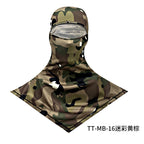 Summer Fishing Full Face Sun Protection Mask Outdoor Dustproof and Anti-Uv Hood Breathable Quick-Drying Sweat-Absorbent Cycling Hood