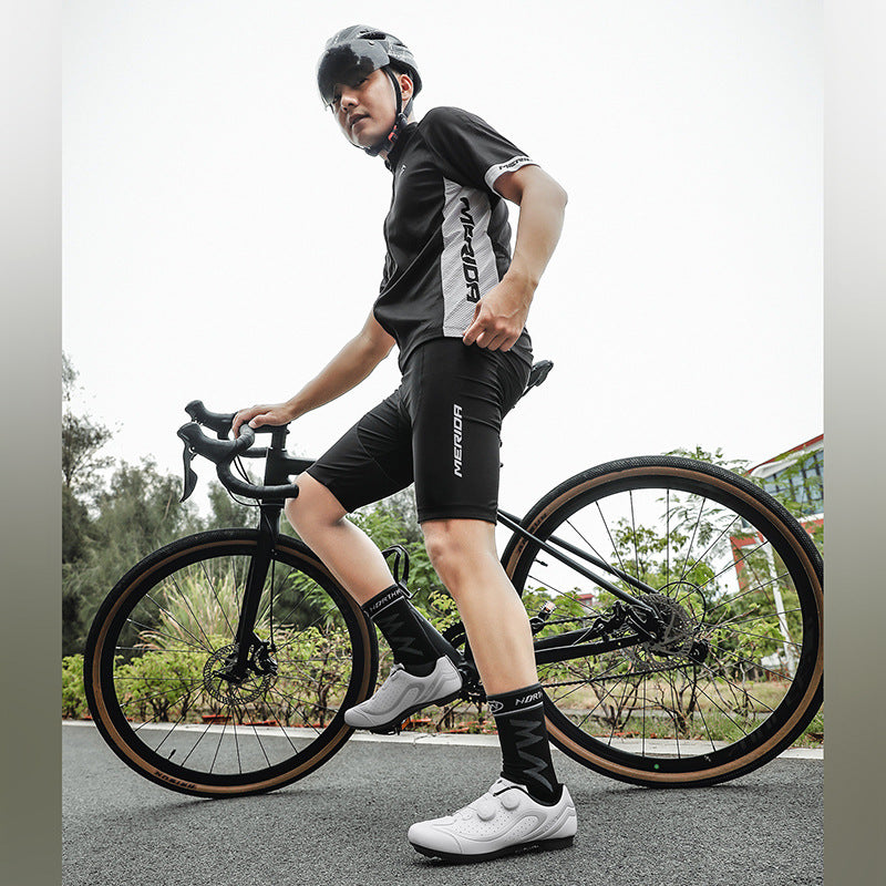 2025 New Road Car Lock Shoes Hard Bottom Breathable Bicycle Shoes Men's Mountain Bike Lock Shoes Lockless Cycling Shoes Power-assisted