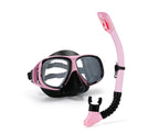 Wave Snorkeling Set Diving Goggles Diving Set Full Dry Breathing Apparatus with Prescription Lenses