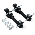 Double-row roller skates PP plastic base four-wheel roller skates triangle bracket skates bottom plate adjustable brake head