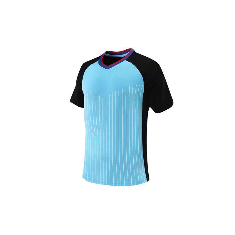 Quick-drying match basketball referee clothes top sweat-absorbent breathable football referee clothes volleyball coach clothes suit short sleeve pass