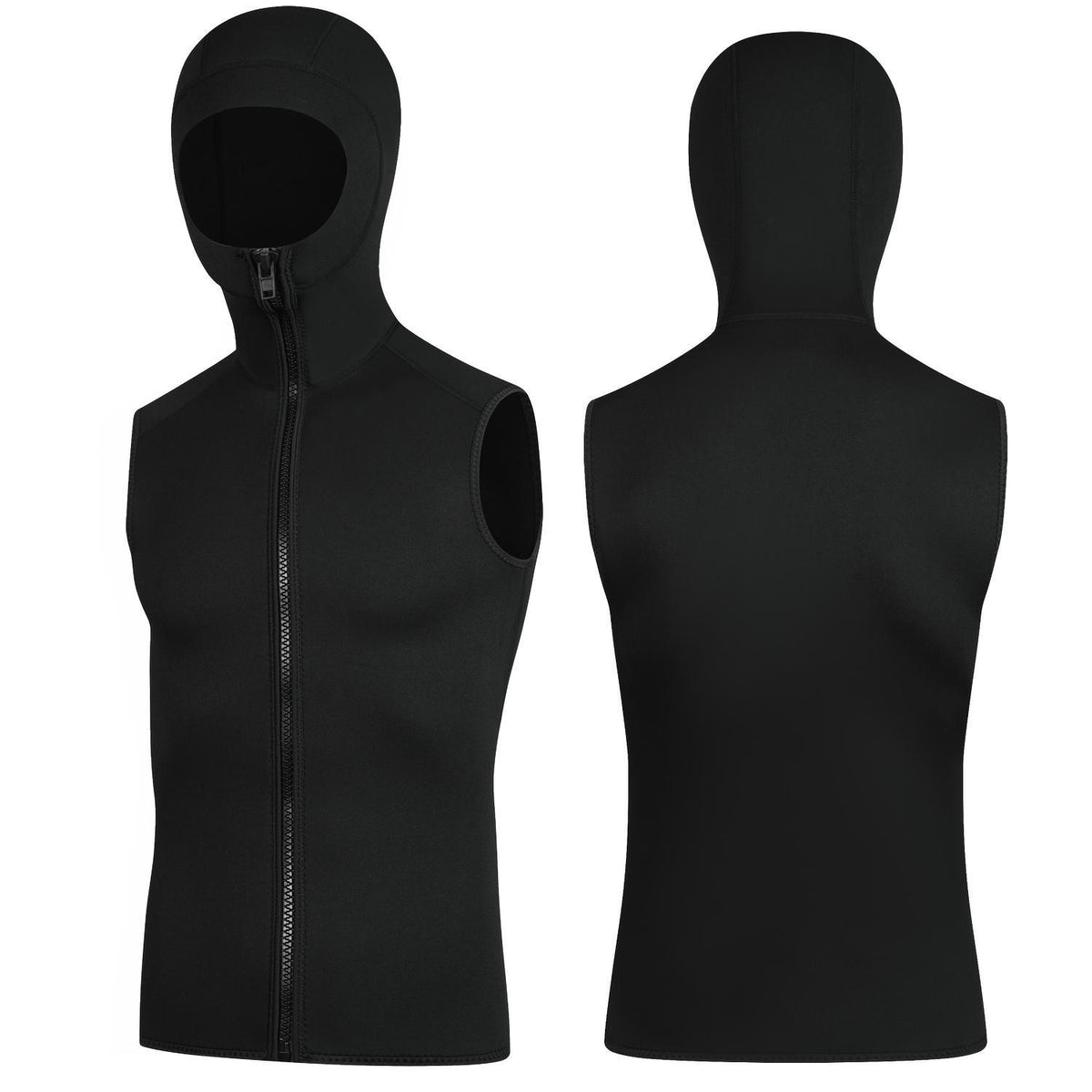 3mm Vest Hooded Men's and Women's Diving Vest Hooded Warm Vest Wet Clothes Diving Headgear Surfing Windsurfing Cold Protection