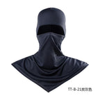 Summer Fishing Full Face Sun Protection Mask Outdoor Dustproof and Anti-Uv Hood Breathable Quick-Drying Sweat-Absorbent Cycling Hood