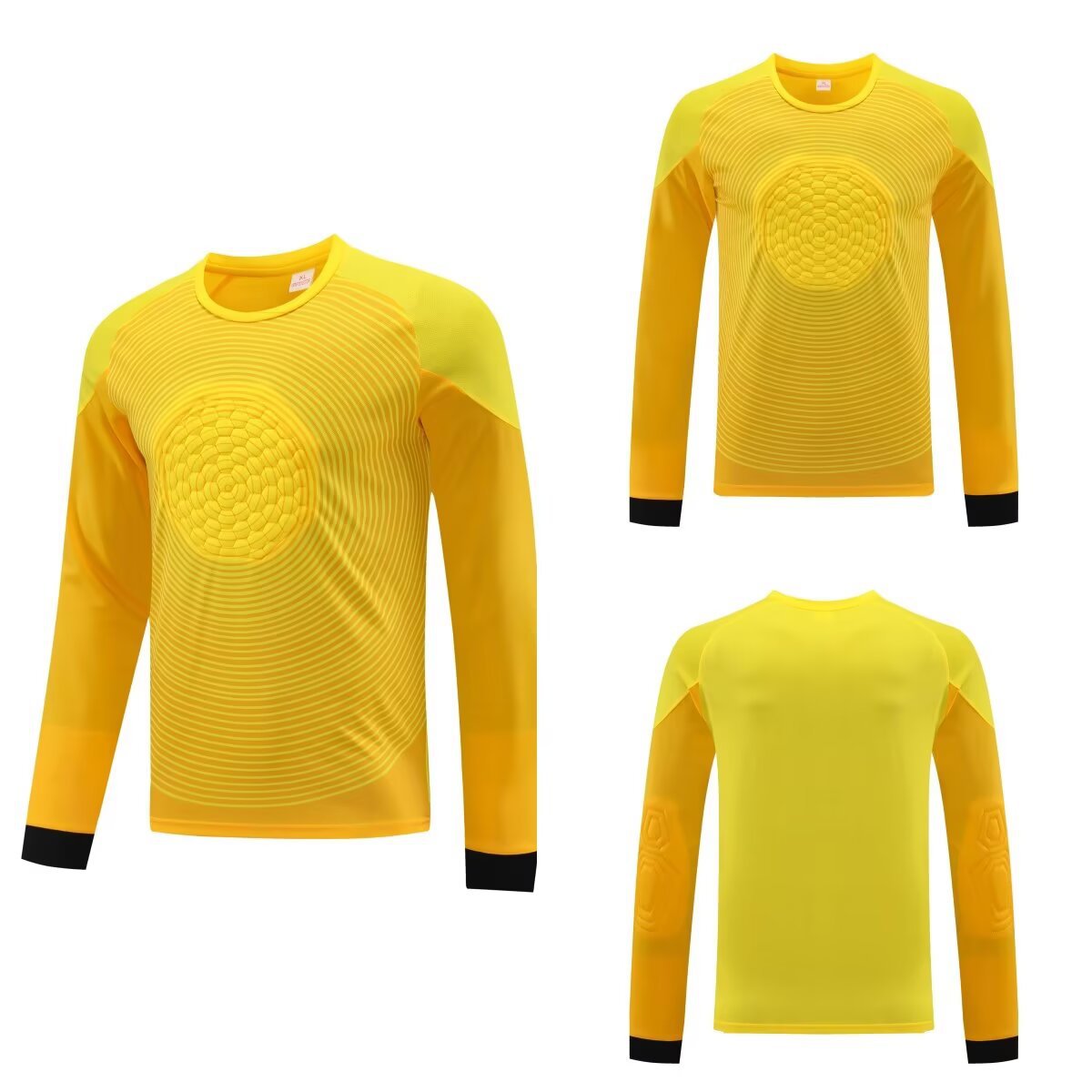 2025 Football Goalkeeper suit Long Sleeve Competition Training Team Uniform Breathable Children's Cross-border Foreign Trade Jersey Printable