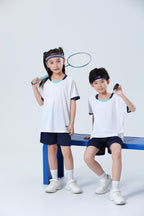 Football Uniform Set with Printed Numbers for Male and Female Students Badminton Training Uniforms Adult Game Team Uniforms Kindergarten Class Uniforms