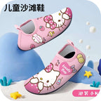 Cartoon Children's Beach Shoes Hard Sole Wading Shoes Diving Equipment Snorkeling Shoes and Socks Barefoot Swimming Shoes Diving Socks Quick-drying