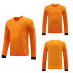 2025 Football Goalkeeper suit Long Sleeve Competition Training Team Uniform Breathable Children's Cross-border Foreign Trade Jersey Printable