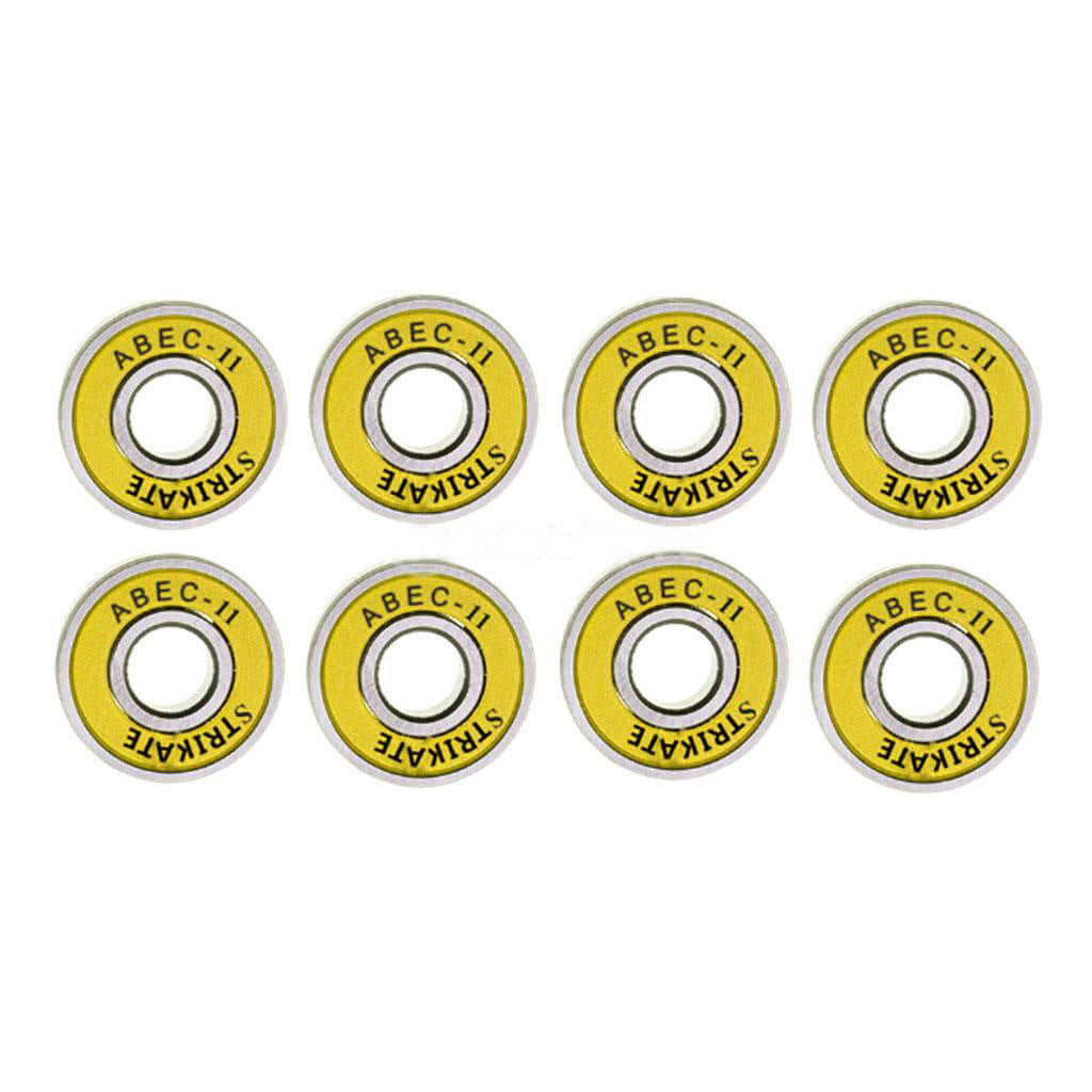 [Bulk] skateboard color bearing ABEC-11 double warped fish board long board wheel 608 skates color shaft