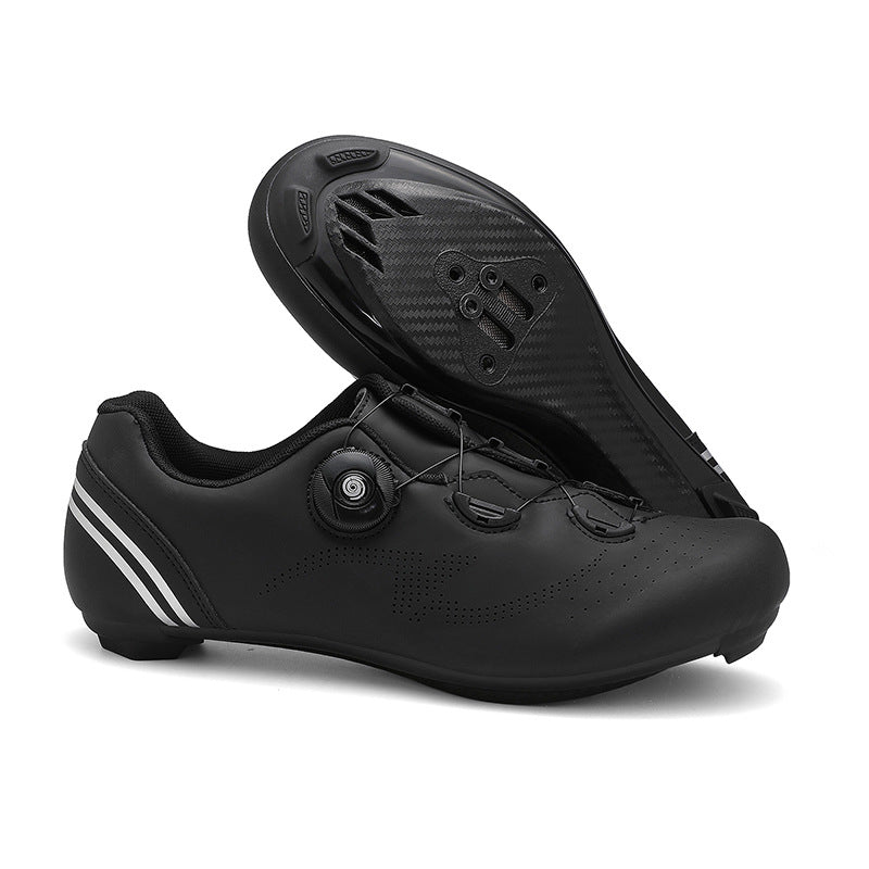 Cross-border New Road Car Lock Shoes suit Hard Bottom Breathable Bike Shoes Men's Lockless Mountain Bike Sports Bicycle Shoes