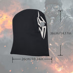 Cross-border manufacturers Halloween cs headgear call of duty personality ghost headgear windproof warm riding headgear mask