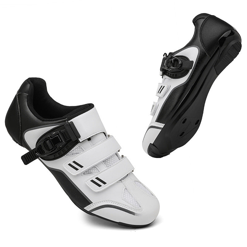 2024 Cross-border New Road Self-locking Riding Shoes Hard Sole Mountain Bike Shoes Power Bicycle Lock Shoes Men's Riding