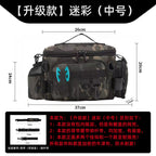 New Fishing Gear Luya Bag Waist Bag Crossbody Multifunctional Storage Bag Waterproof Bag Large Capacity Fish Rod Bag Accessories Bag